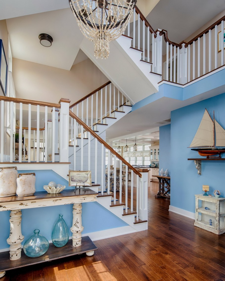 Кухня в морском стиле