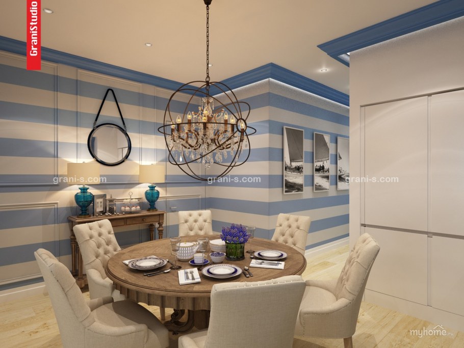 Детская в средиземноморском стиле