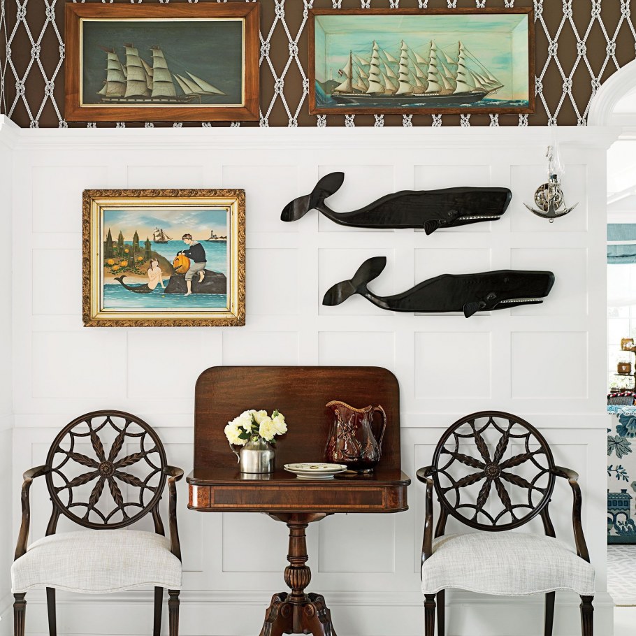 Комната для подростка мальчика в морском стиле