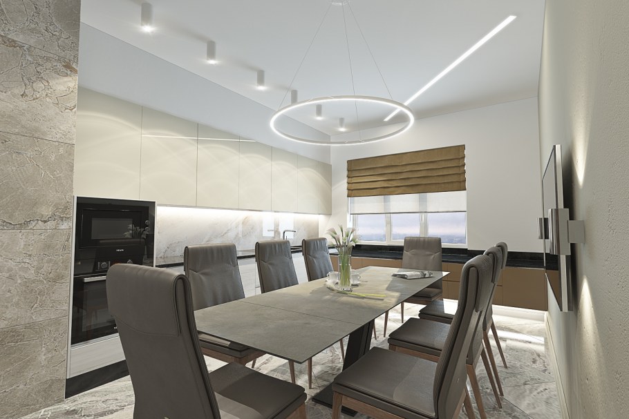 ЖК Донской Олимп интерьер четырехкомнатной