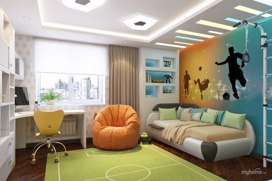 Проект детской для мальчика