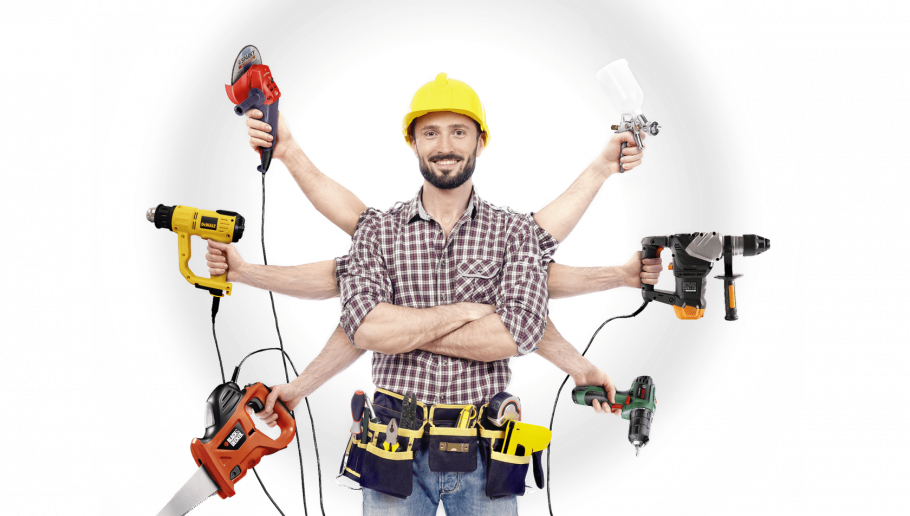 Строительные работы баннер