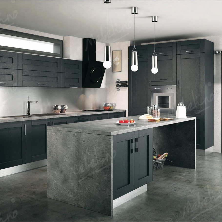 Кухня графит Леруа Мерлен