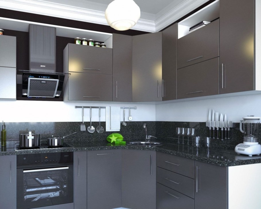 Матовые кухни