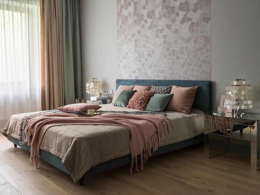 Бежевая спальня