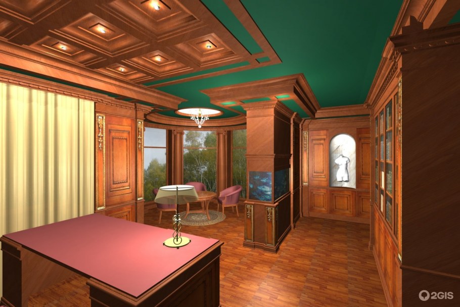 Интерьер офисной кухни