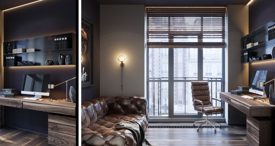 Современный дом в жемчужных тонах