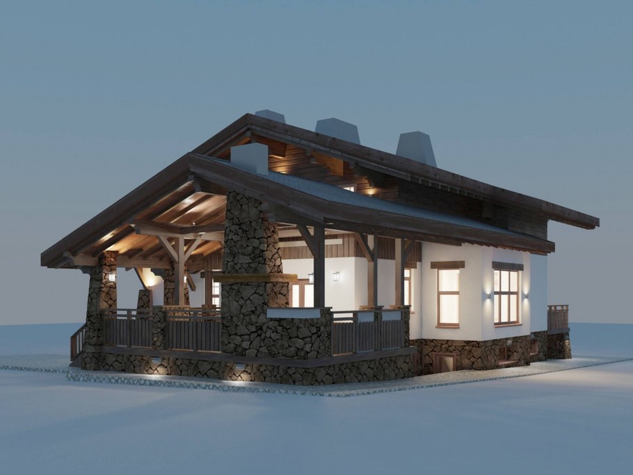 Баня Шале фахверк