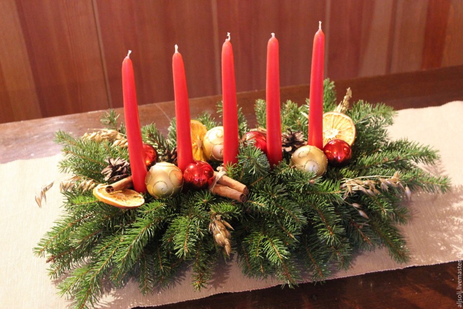 Сервировка новогоднего стола