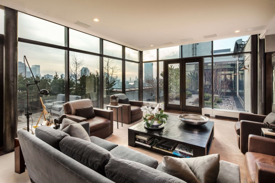 Пентхаус в Нью Йорке на Манхэттене