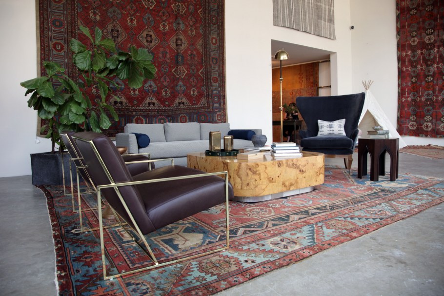 Старые ковры в современном интерьере