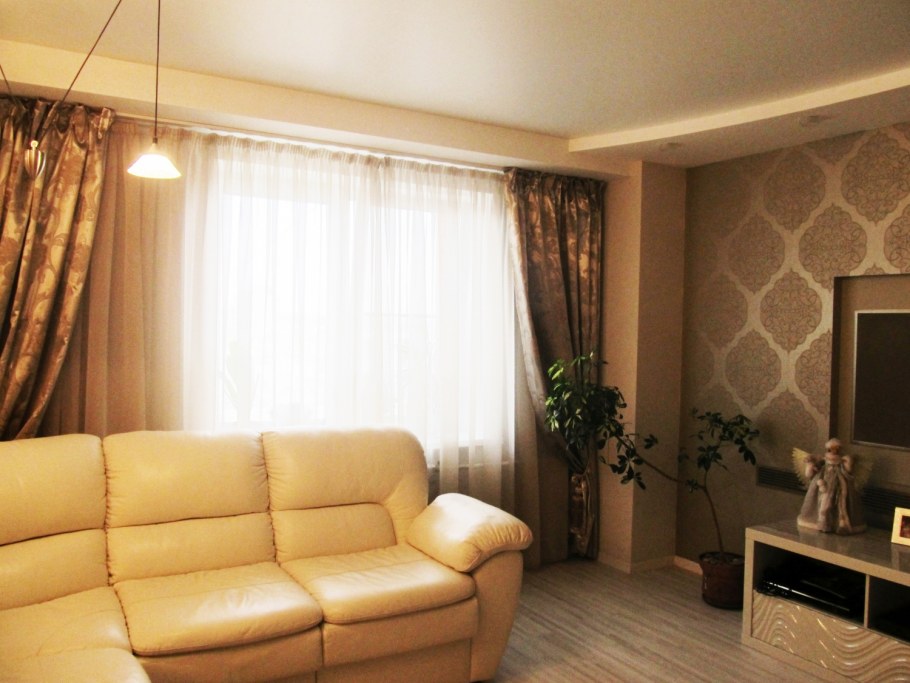 Шторы для зала в квартире