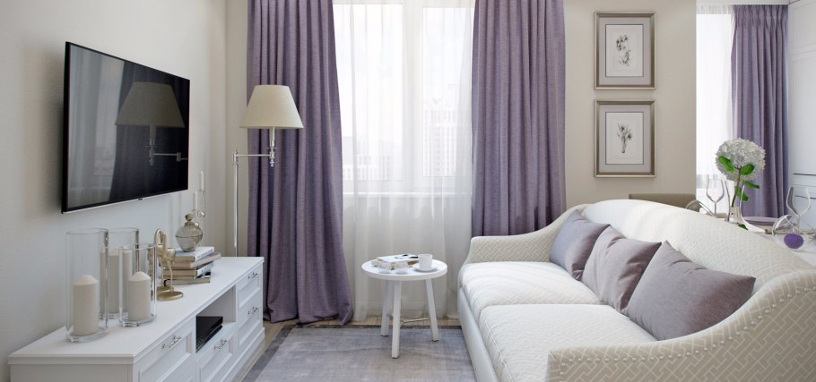 Портьеры для бежевой мебели