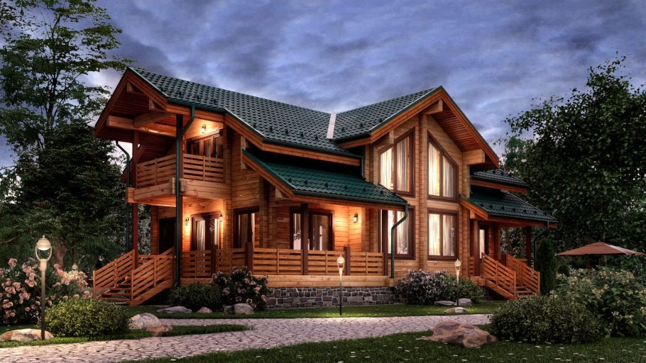 Деревянный дом