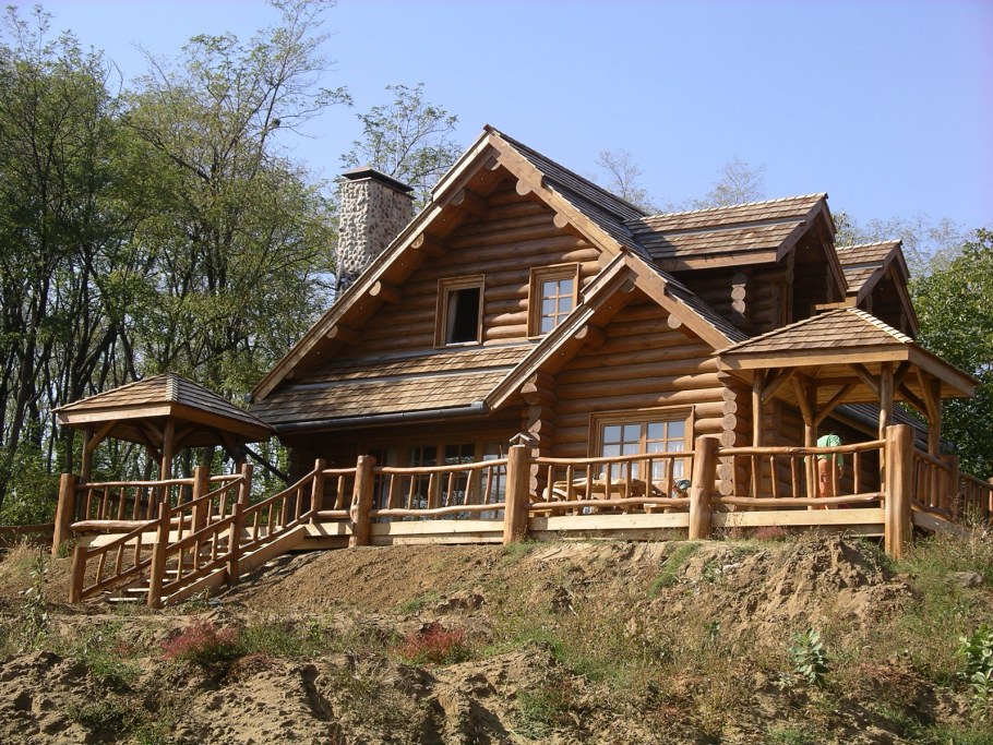 Сруб в русском стиле