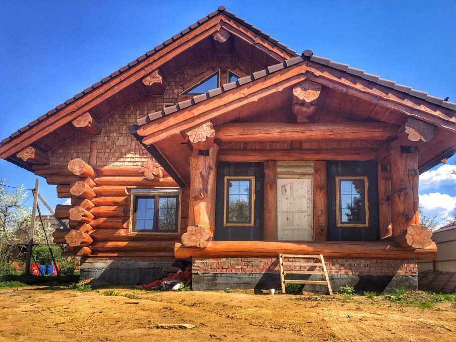 Post and Beam канадская рубка