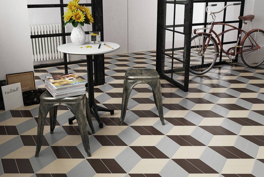 Плитка Chevron (equipe Ceramicas)