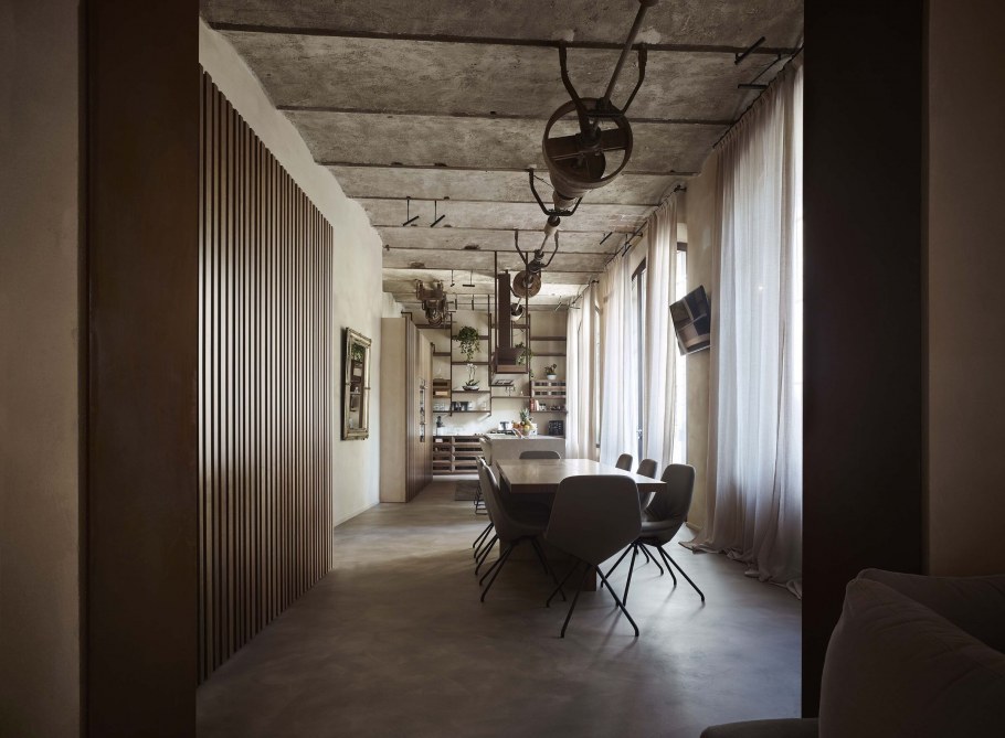 Фальшбалки лофт стиль