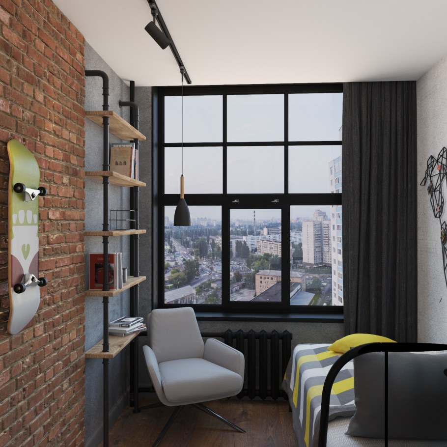 Пивной магазин в стиле лофт