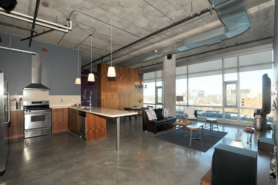 Вентиляционные трубы в интерьере