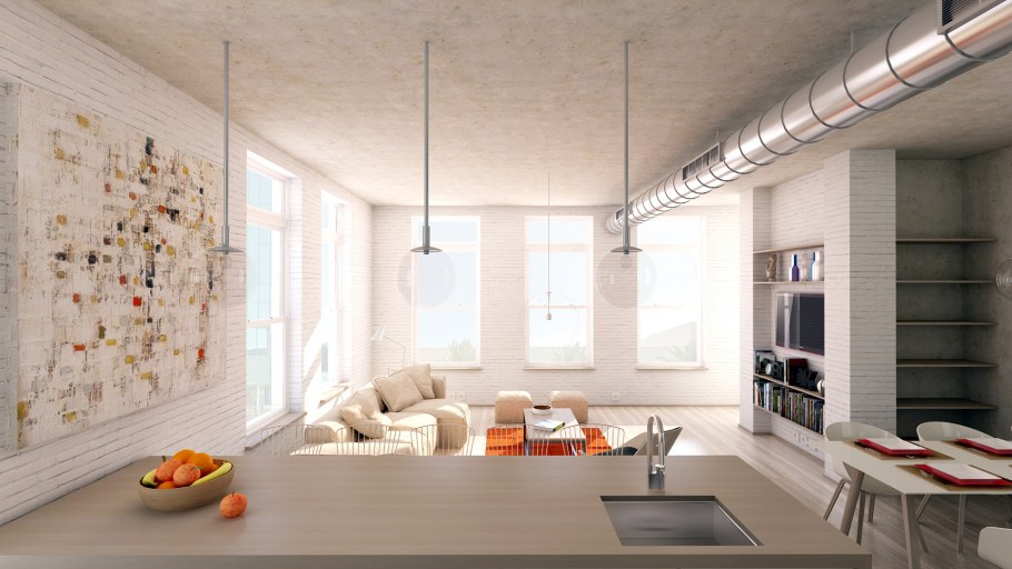 Вентиляционные трубы в интерьере