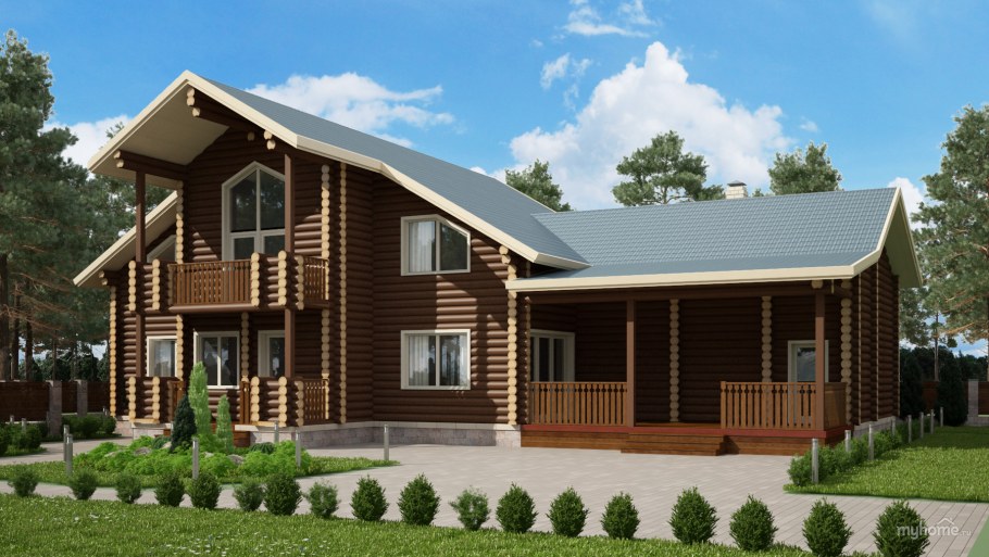 3д визуализация Екатеринбург загородный дом