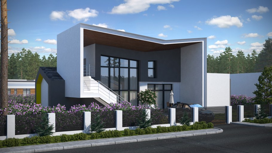 Визуализация проекта дома