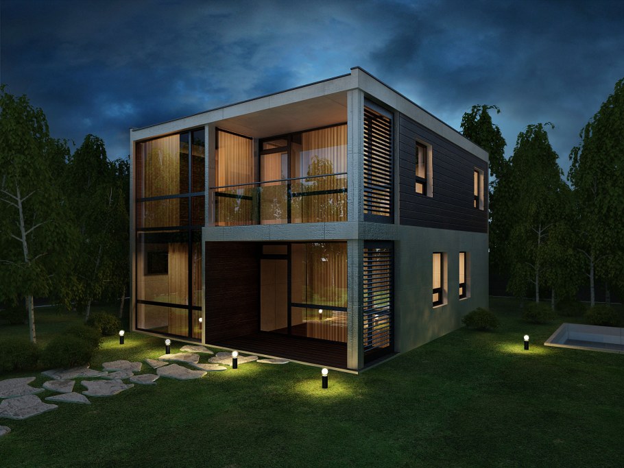 Фрилансер 3d визуализация экстерьер