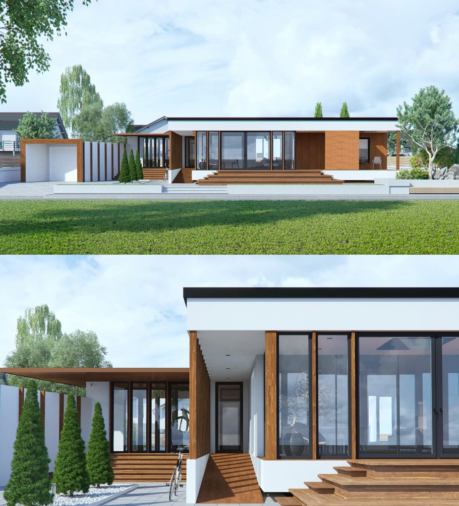 3д визуализация экстерьера