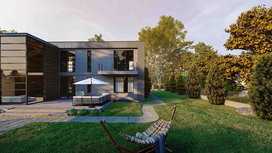 Некрасивая визуализация экстерьер