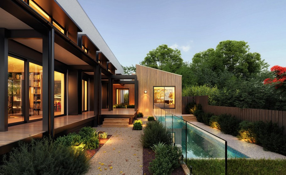 Экстерьерная визуализация 3d Max