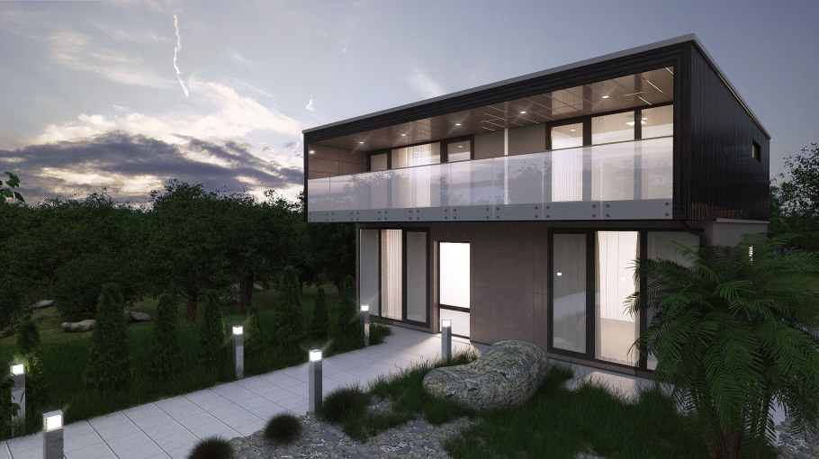 Коттедж Модерн