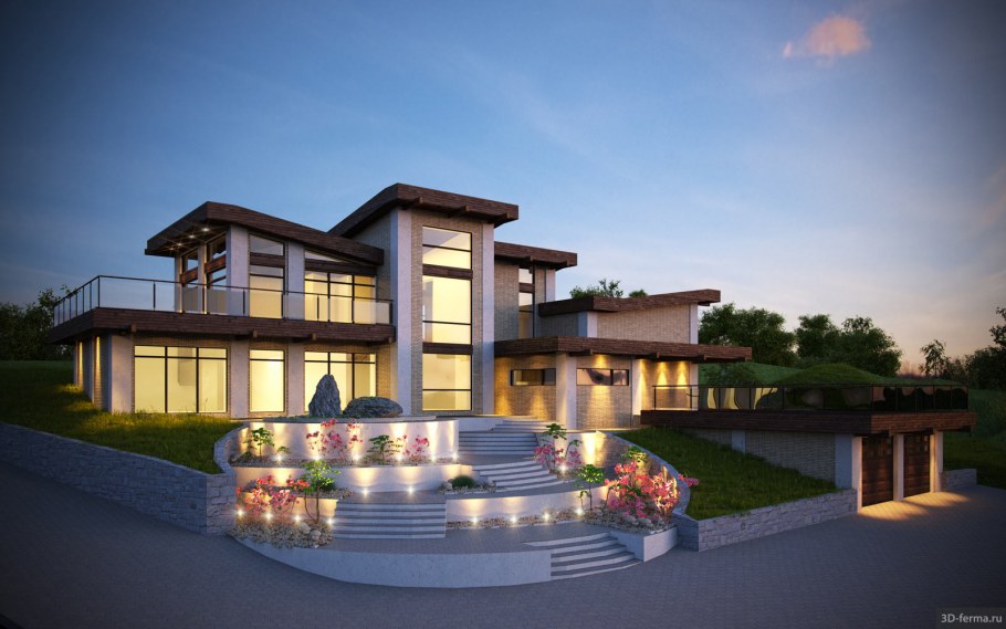 Проекты домов с реалистичной визуализацией