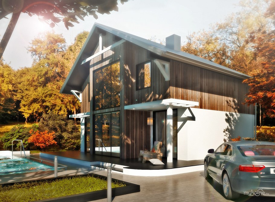 Визуализация экстерьера дома