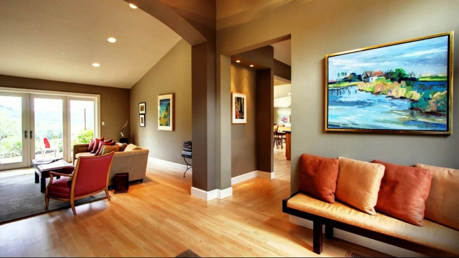 Крашеные стены