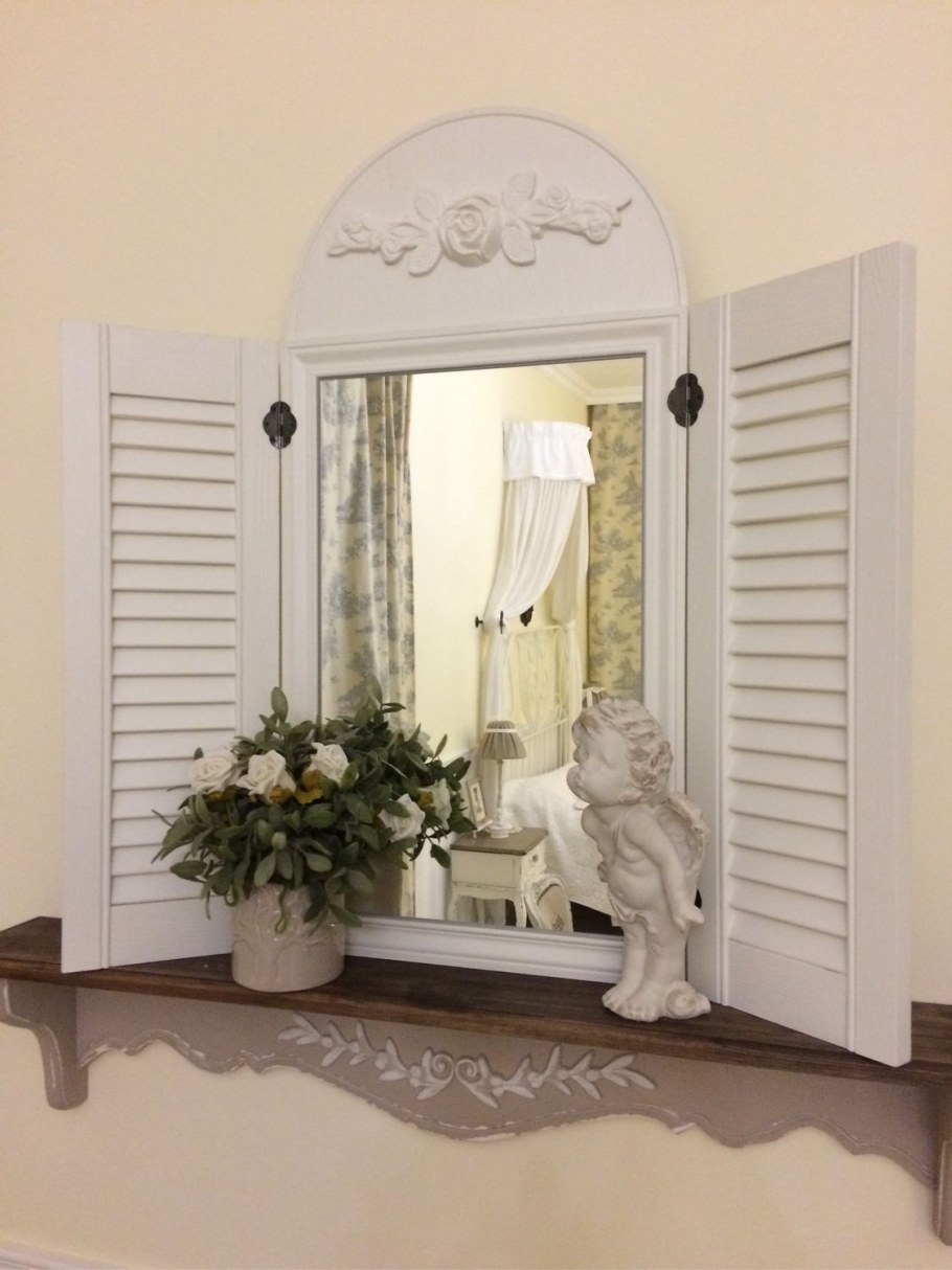 Зеркало со ставнями Прованс