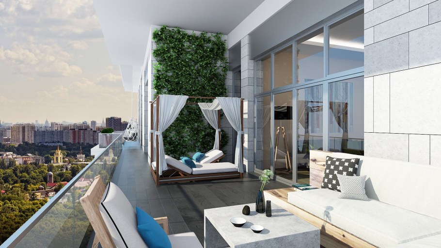 Квартира с террасой