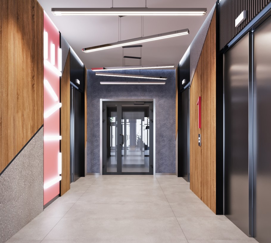 Кухня-гостинная ЖК Ботанический лайф