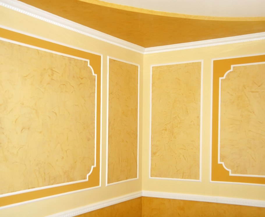 Декоративная штукатурка в рамке