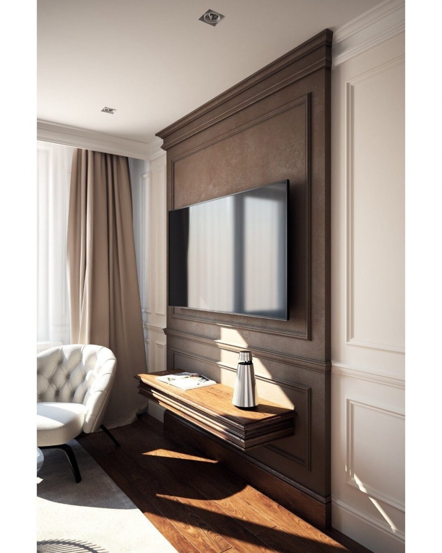 Молдинги в интерьере в современном стиле