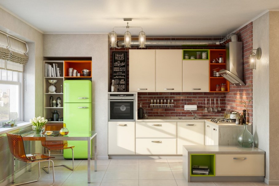 Кухня в стиле старой Италии