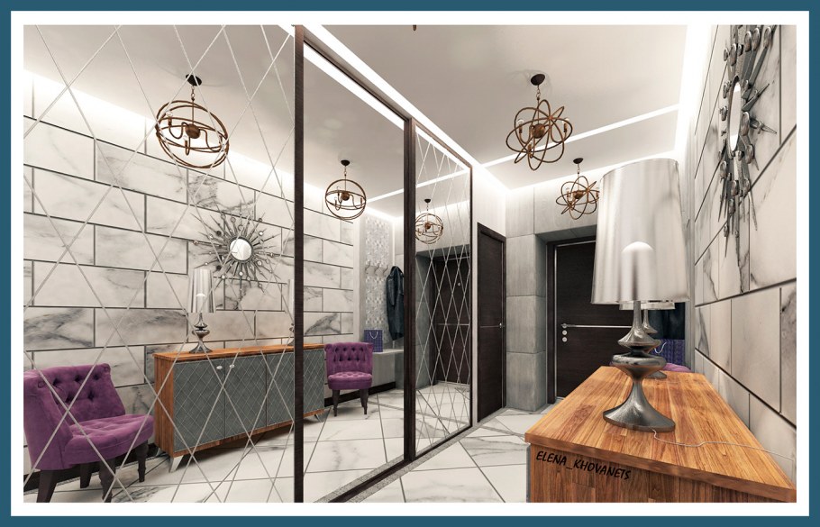 Прихожая арт деко 2020