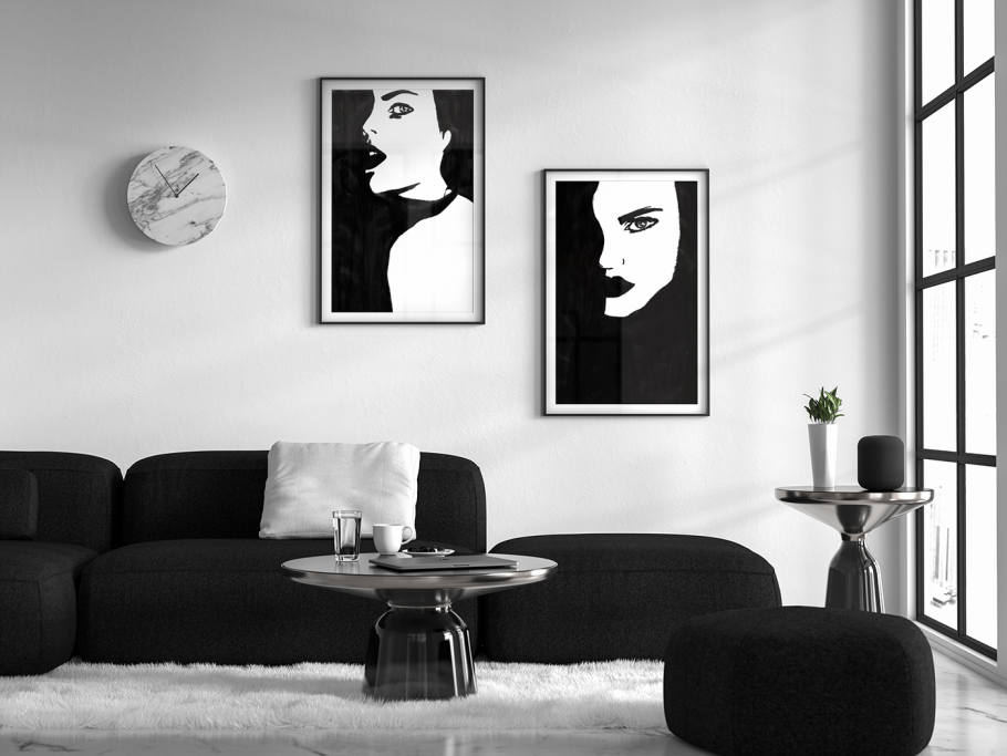 Черные пластиковые окна