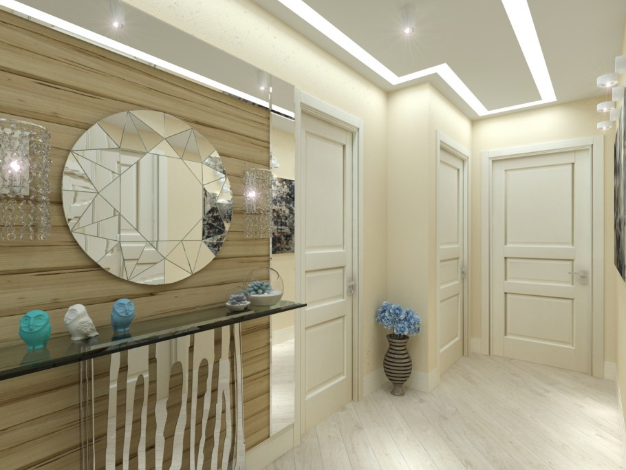 Прихожая в средиземноморском стиле