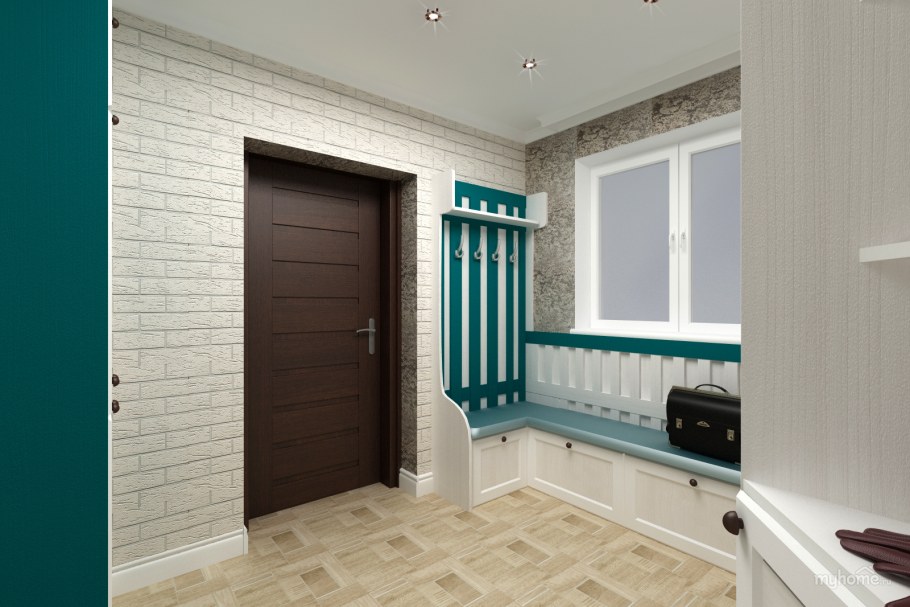 Коридор в средиземноморском стиле