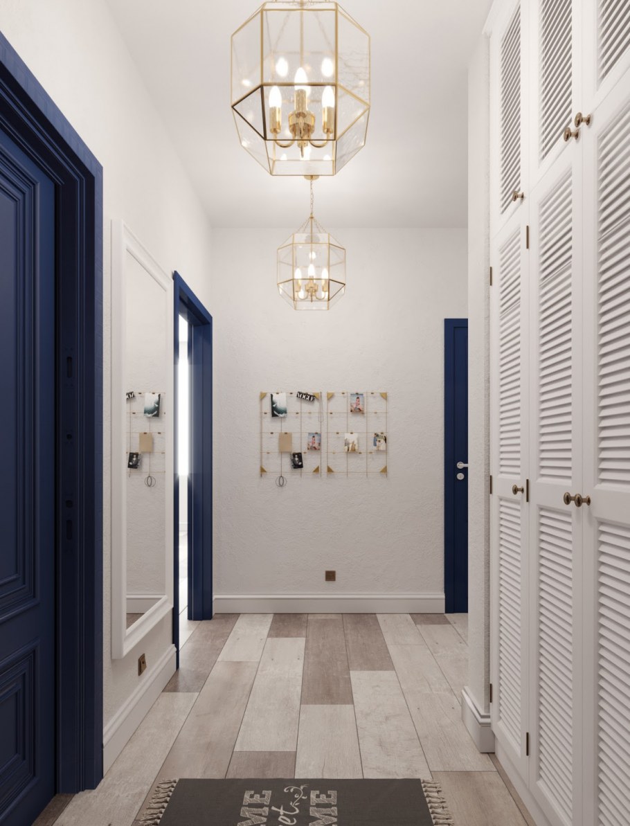 Коридор в средиземноморском стиле