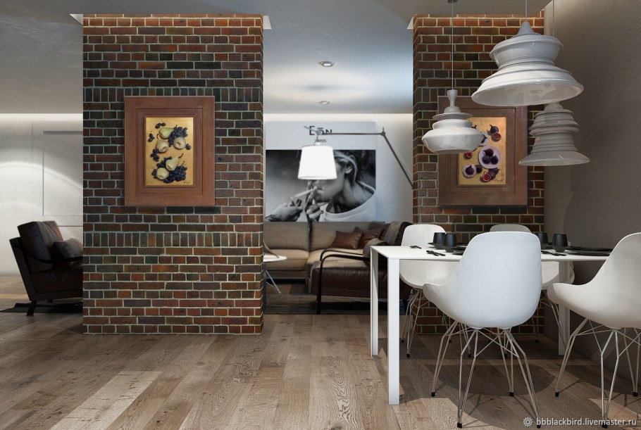 Перегородка с отверстиями