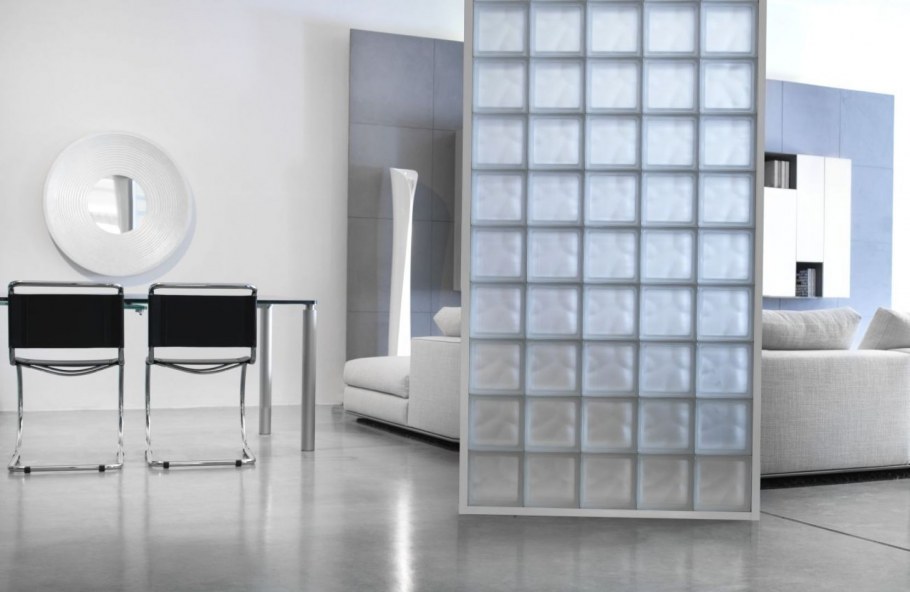 Стеклоблоки стена