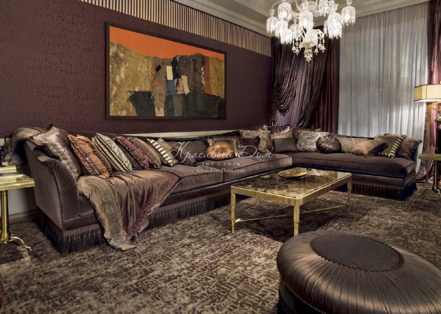 Provasi диван коричневый