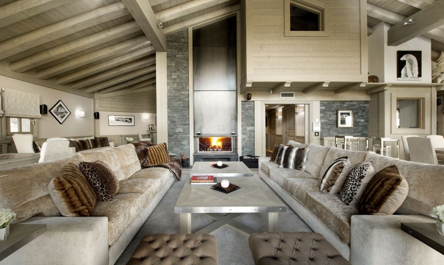 Ультрасовременное Шале интерьер